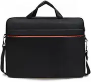 XUNQUCOM 15.6 Inch Laptop Bag with Multi Compartment Lightweight Laptop Hand Bag Crossbody Bag Travel Business Briefcase Water-Resistant Dust-proof Shoulder Messenger Bag Black