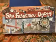 SAN FRANCISCO-OPOLY,LATE FOR THE SKYE SEALED! BOARD GAME,GIANTS,49ers/FREE P & H