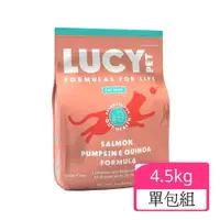 在飛比找ETMall東森購物網優惠-美國LUCY魔力貓糧-無穀超級食物配方-鮭魚雞肉佐南瓜 10