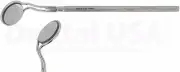 Dental USA #5 C/S 440A Ruled Mirror Handle Thin Octagon C/S Set Of Three 6968