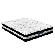 Bedding Mykonos Euro Top Pocket Spring Mattress 30cm Thick - Double