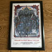 Kevin Eastman Signed Art TMNT 2014 San Diego Comic Con 99/250 Anniversary