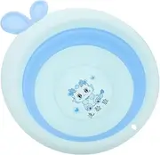 GETAJGHSD Folding Washbasin Flower Bathtub for Portable Sink Newborn Bath Seat Bottle Basin Bath Flower for Infants Collapsible Bathtub Inflatable Washing Hair Basin Bathtub