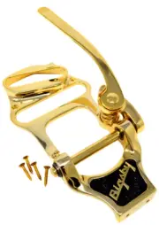 180-4958-164 Bigsby GOLD B16 Vibrato Tailpiece w/Bridge & Shim Telecaster/Tele