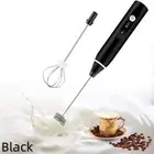 1pc Electric Coffee Milk Frother Whisk Egg Beater USB Rechargeable Handle Mixer