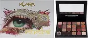 [Klara Cosmetics] 24 Shades Eyeshadow Palette, Matte, Shimmer- Long-Lasting, Highly Pigmented Formula with a Mix of Matte, Shimmer, and Metallic Shades for Any Occasion (Mumbai)