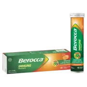 Berocca Immune Daily Defence Effervescent Tablets 15 Pack - Orange Vit C D Zinc