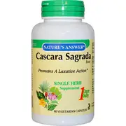 Nature's Answer, Cascara Sagrada Bark, 90 Vcaps ... VOLUME DISCOUNT