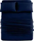 Queen Jersey Sheet Set | Luxury 100% Cotton Bed Sheets| T-Shirt Sheets | All Sea