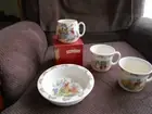 "Royal Doulton" Peter Rabbit Bowls and Mugs Brand new