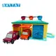 【LJ MALL】美國B.Toys感統玩具-Battat系列-黃綠紅車庫