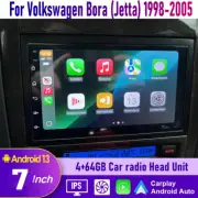 7" Apple CarPlay Android13 head unit radio For Volkswayen Bora (Jetta) 1998-2005