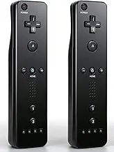 Bameca Wii Controller 2 Pack, Wii Remote Controller for Wii and Wii U