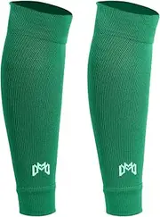 [MediCaptain] Pre Cut Soccer Sock Sleeves, Companion for Soccer Grip Socks, Securely Holds Shin Guards, Compression Leg Warmer