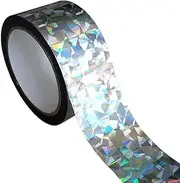 EACILLES Bird Repellent Scare Tape - 2in x 330ft Reflective Bird Deterrent Ribbon Scarer Repeller Flash Tape, Keep Birds Away