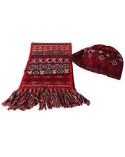 Louis Vuitton Kid's Monogram Cashmere Hat & Scarf Set 2/4 (Authentic Pre-Loved)