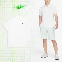 在飛比找Yahoo奇摩購物中心優惠-Nike Polo衫 Golf 男款 白 黑 高球 短袖 上