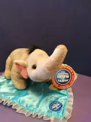 Ringling Bros. Barnum & Bailey Circus Elephant Plush 9” with Blanket