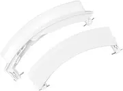 Cylinder Washing Machine Door Handle 9000331939 9000389973 9000534076 Compatible with Siemens Bosch Washing Machine Handle Replacement(White)