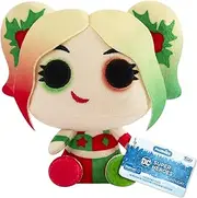Funko DC Comics - Harley Quinn Holiday US Exclusive Plush Toy, 4-Inch Size