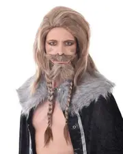 Viking Costume Wig and Beard