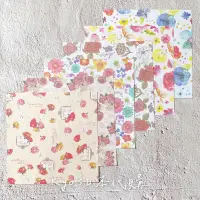 在飛比找蝦皮購物優惠-日本 色紙分裝 摺紙 玫瑰花 花朵 圓點 復古 手帳 素材 