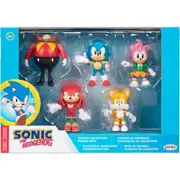 5pc Sonic 2.5 In Action Figures Interactive Play Toys Kids/Children 3y+