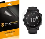 6X Supershieldz Clear Screen Protector for Garmin Fenix 6S/6S Pro/Solar/Sapphire