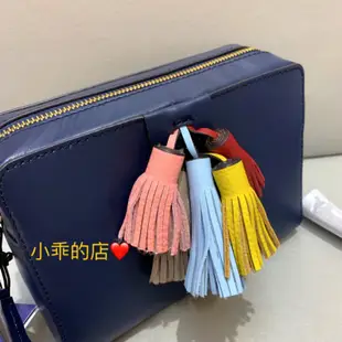 含運！美國購入Rebecca Minkoff mini sofia彩色流蘇黑色肩揹側背包 肩帶可調/全新真品 現貨