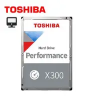 在飛比找蝦皮商城優惠-Toshiba【X300】桌上型 4TB 6TB 3.5吋 