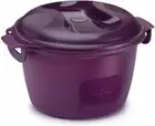New Tupperware Rice Cooker Maker Steamer Microwave Container BPA Free Time Saver