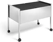 Durable Economy Suspension File Trolley - Black/Grey