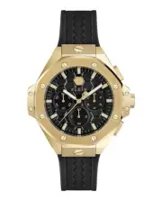 Philipp Plein Mens Gold 42mm Strap Fashion Watch