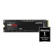 Samsung 990 Pro 2TB PCIe 4.0 M.2 2280 NVMe SSD (MZ-V9P2T0BW)