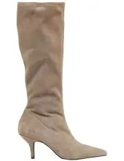 [Oxford] Rosa Stiletto Stretch Boot in Mink Grey