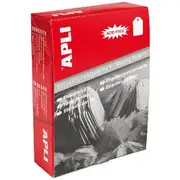 Apli Strung Tickets 28 x 43mm 500 Pack