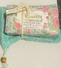 Vanilla Almond scented Dabney Lee Essential Oils Includes Reusable Exfoliatin