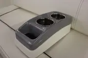 Portable Cup Holder (Marine Pontoon Boat (Silver/white) BUYCUPHOLDERS.COM