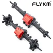 FLYXM For Traxxas TRX4M RC 1/18 Crawler CNC Stock / Extended Front /Rear Axle