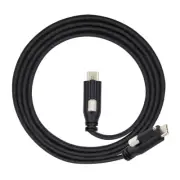 CY USB 3.1 Type-C to USB-C USB3.0 Data Cable for Camera with Locking Screw