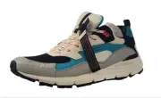 BRANDBLACK Men's White Colorblock Nomo Vibram Lace Up Sneakers #428BB 11.5 NWB