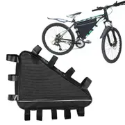 Mountain Bike Triangle Battery Storage Bag Bicycle Top Tube Frame Pack Case