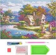 Diamond Painting Kit Full Drill,5D Diamonds Art Kits with New Upgrade Tool, DIY Diamond Art Kits