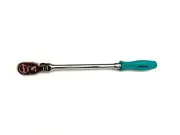Snap-on Tools NEW SHFD80ATL TEAL 1/2" Drive Hard Grip Flex Head Ratchet USA