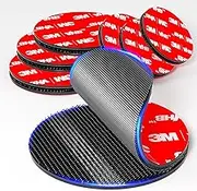 Black Round Velcro Strips with Super Adhesive Heavy Duty 3M Heat Resistant Waterproof Indoor Outdoor Use 16 Sets of 1.97 Inch