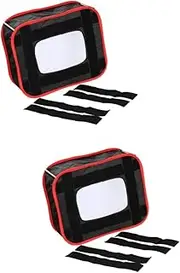 2pcs LED Cover Photography Fill Light Subdued Light Shield Small Light Shield Portable Diffuser Fill-in Light Dustproof Cover Shield Fill-in Light Cover Fill-in Light CAXUSD