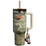 THE POST MALONE X STANLEY QUENCHER® H2.0 FLOWSTATE™ TUMBLER | 40 OZ IN HAND