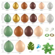 Balloon Arch Kit 142pcs Reusable Balloon Garland Arch Set with Leaves paJfj