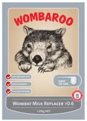 Wombaroo Wombat > 0.6 Milk Replacer - 1.25kg