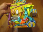 FISHER PRICE IMAGINEXT SCOOBY-DOO SHAGGY & ULTRA LITE Shopping Cart & Groceries